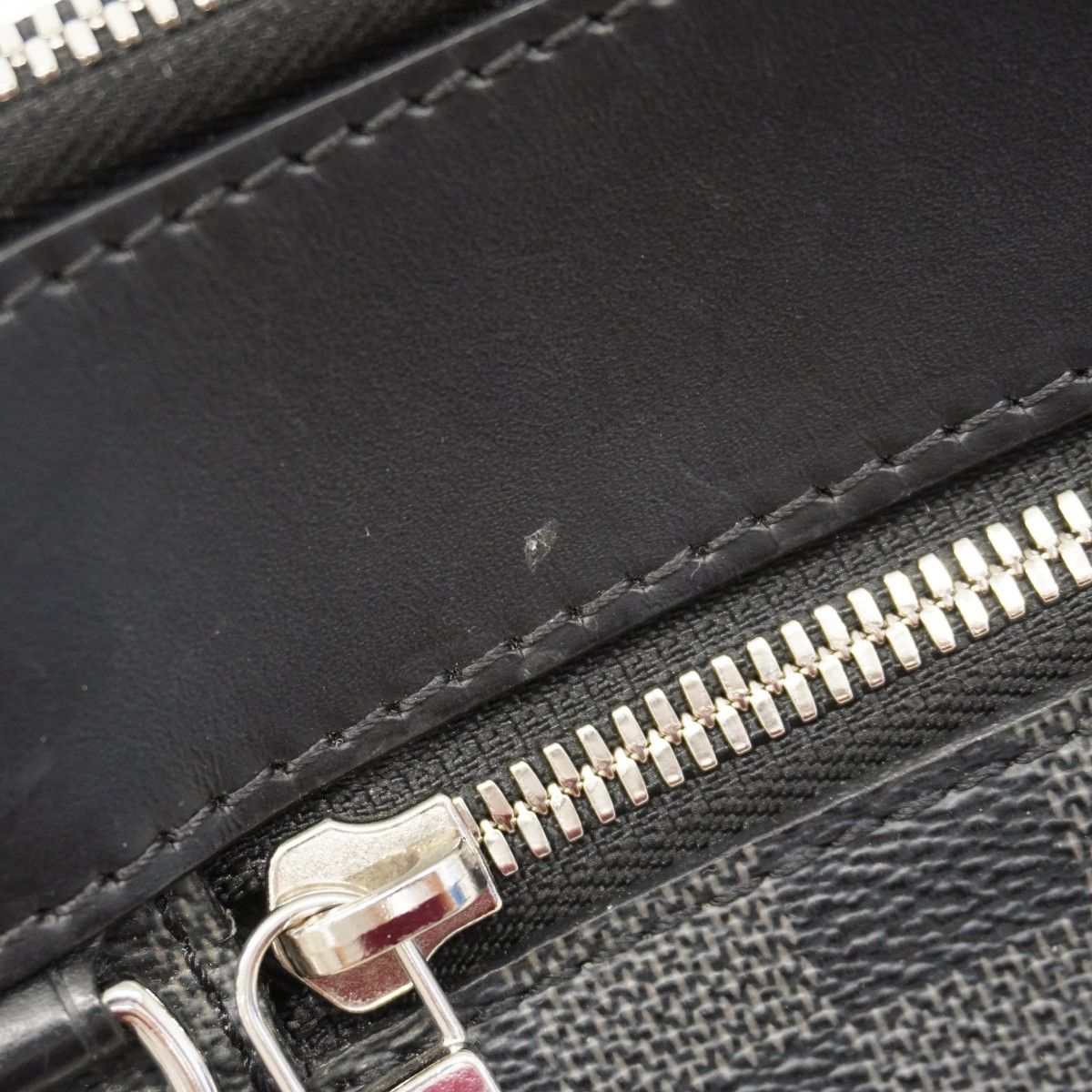 Louis Vuitton Shoulder Bag Damier Graphite Mick Pmnm Black — view 7