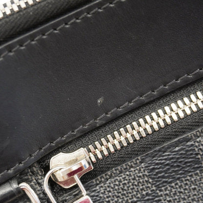 Louis Vuitton Shoulder Bag Damier Graphite Mick Pmnm Black — view 7