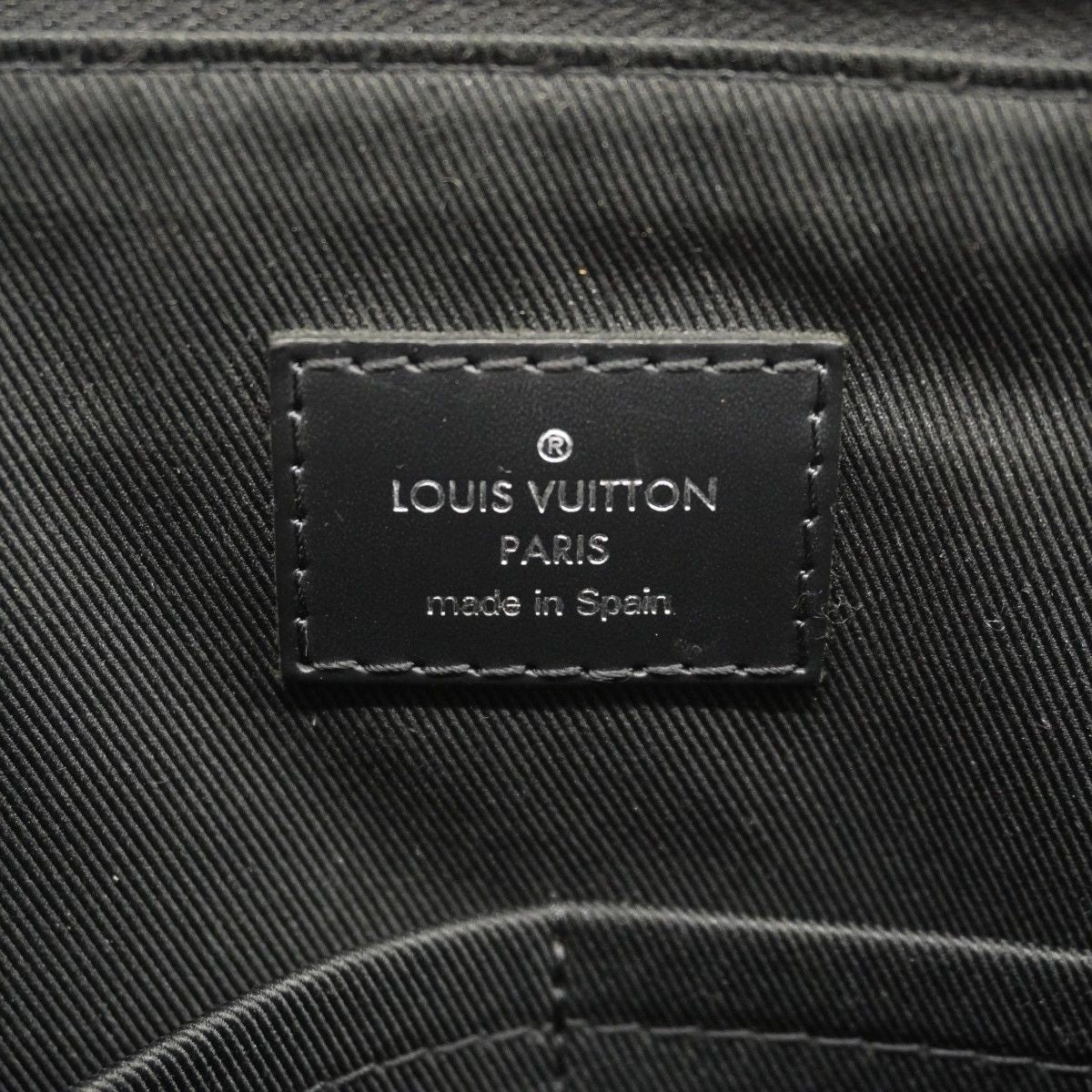 Louis Vuitton Shoulder Bag Damier Graphite Mick Pmnm Black — view 5