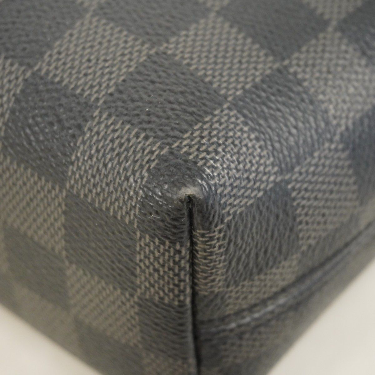 Louis Vuitton Shoulder Bag Damier Graphite Mick Pmnm Black — view 6