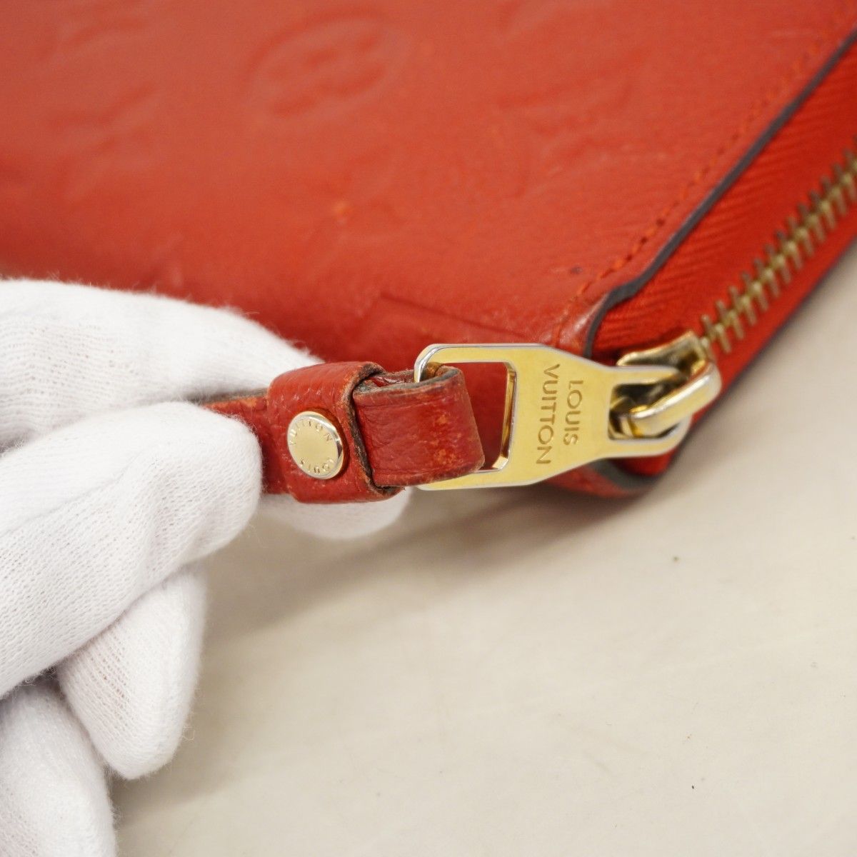 Louis Vuitton Wallet Monogram Empreinte Zippy Orian — view 7