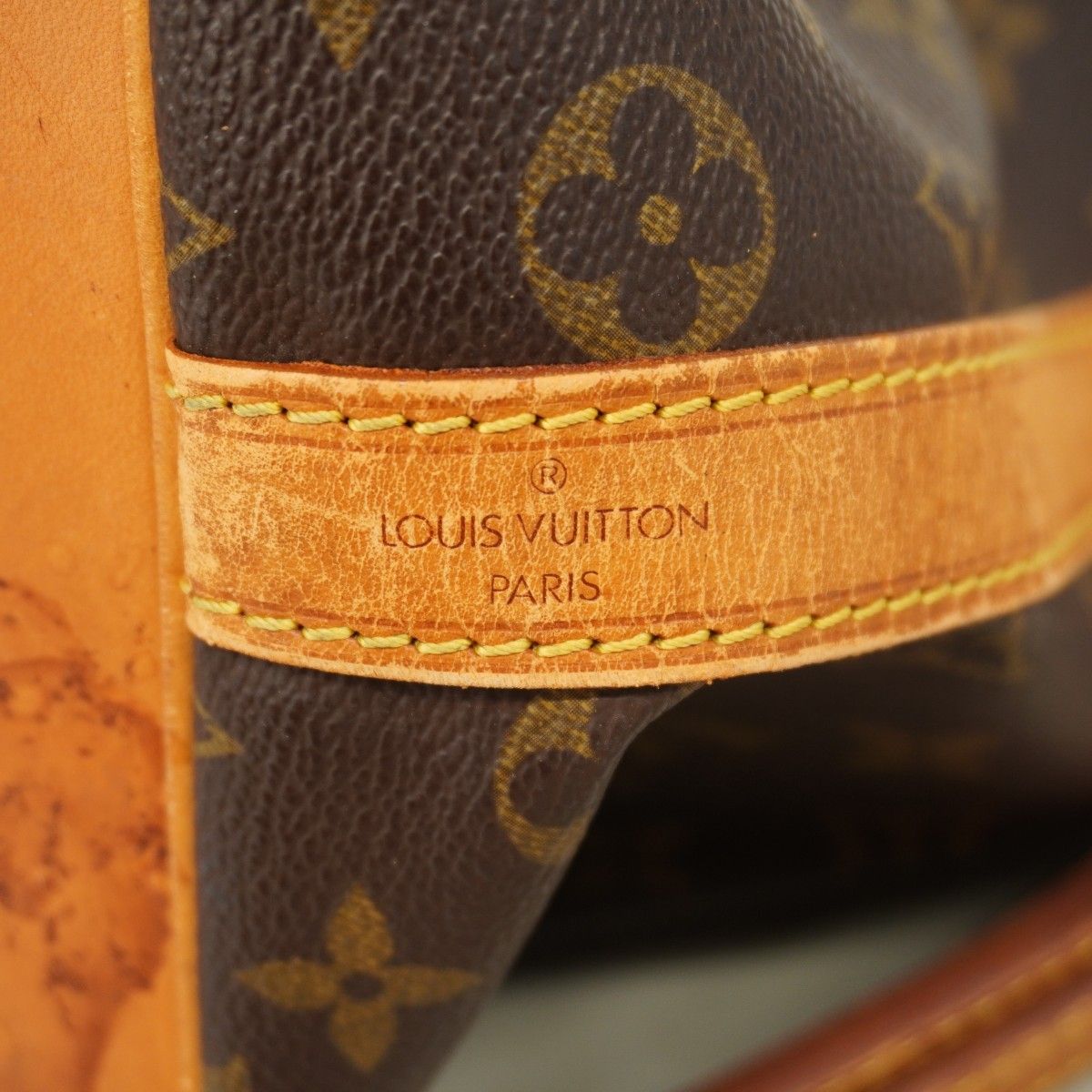 Louis Vuitton Shoulder Bag Monogram Petit Noe Brown — view 5