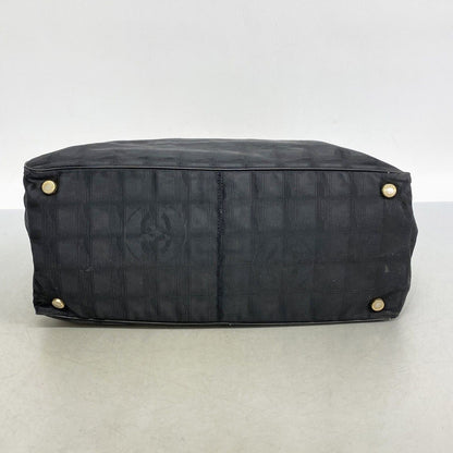 Chanel Tote New Travel Nylon Black Gold — view 3