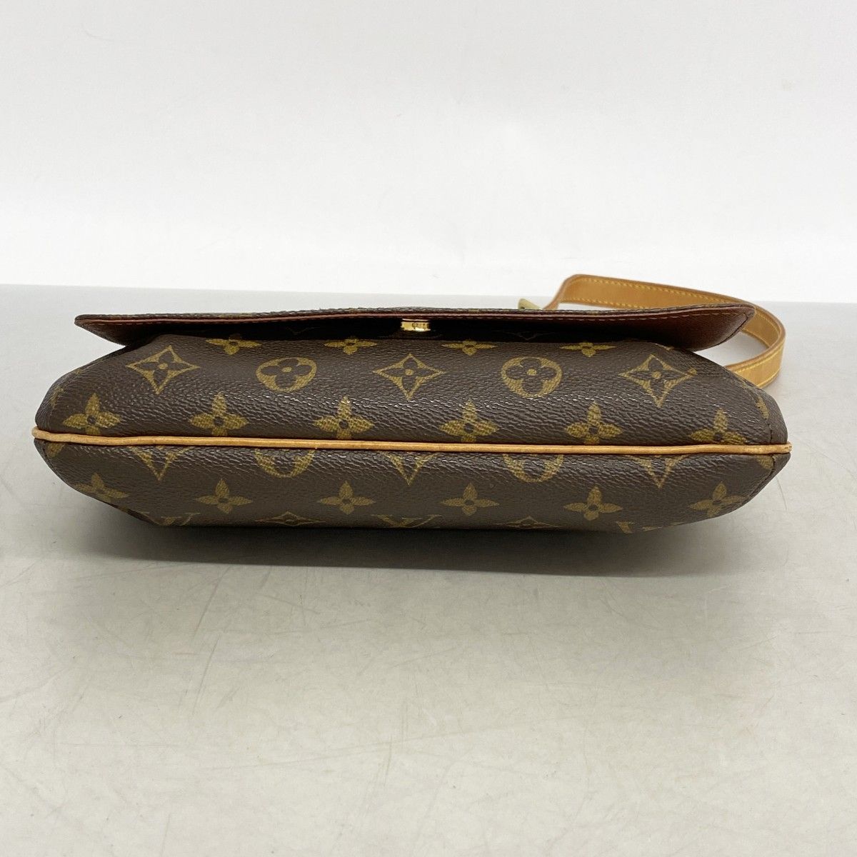 Louis Vuitton Shoulder Bag Monogram Musette Tango Short Strap Brown — view 3