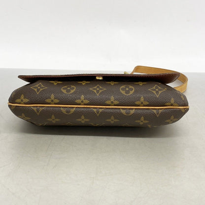 Louis Vuitton Shoulder Bag Monogram Musette Tango Short Strap Brown — view 3