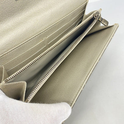 Louis Vuitton Wallet Monogram Mini Lin Portefeuille Sarah Platine — view 3
