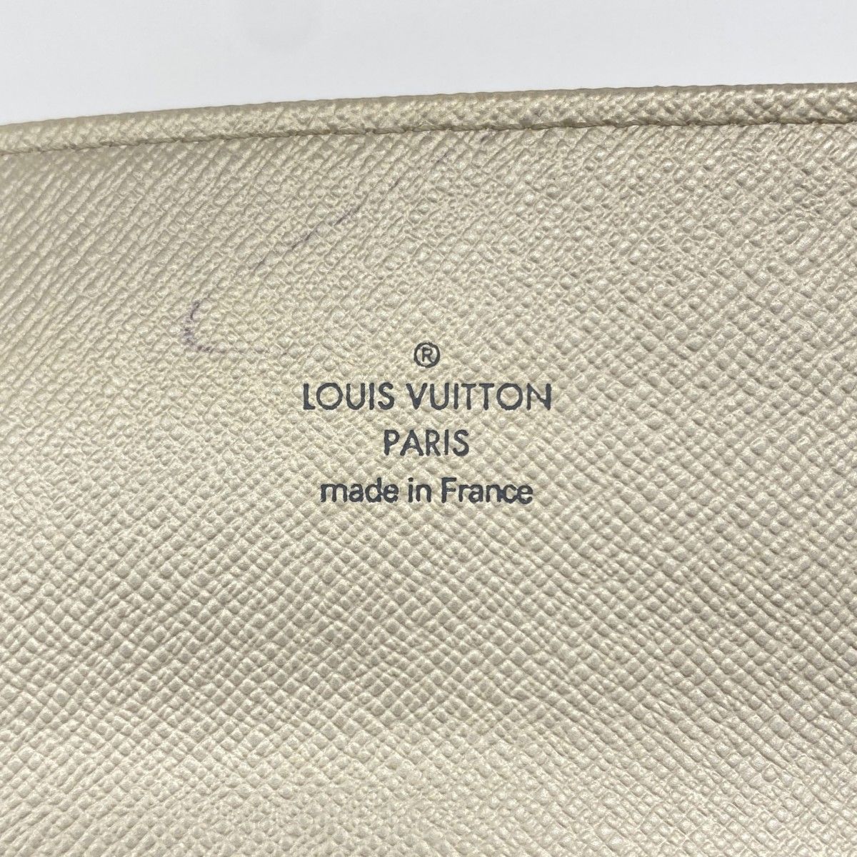 Louis Vuitton Wallet Monogram Mini Lin Portefeuille Sarah Platine — view 4