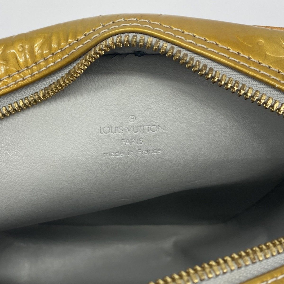 Louis Vuitton Shoulder Bag Vernis Woo Star Gray — view 5