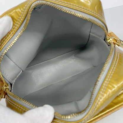 Louis Vuitton Shoulder Bag Vernis Woo Star Gray — view 4