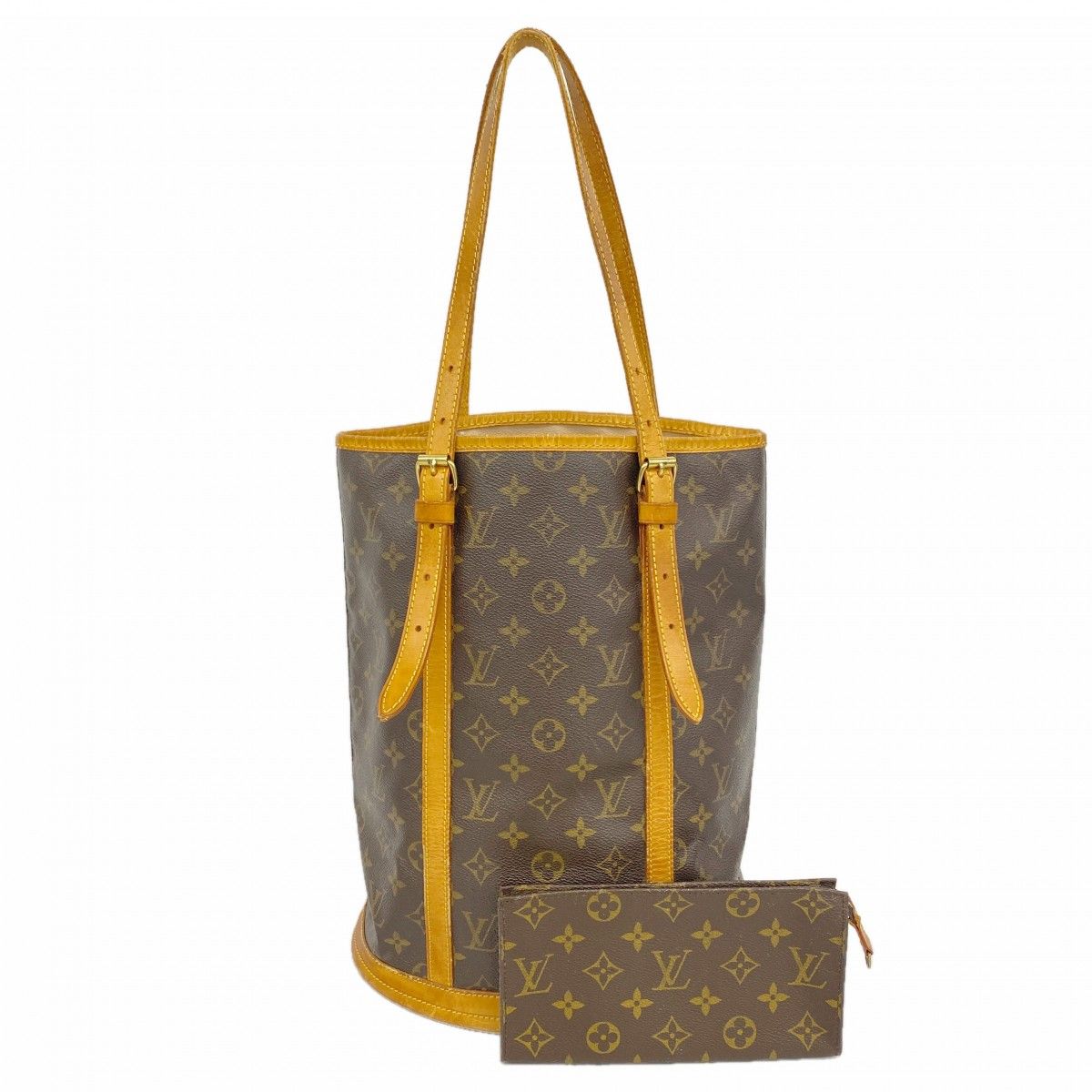 Louis Vuitton Tote Monogram Bucket GM Brown