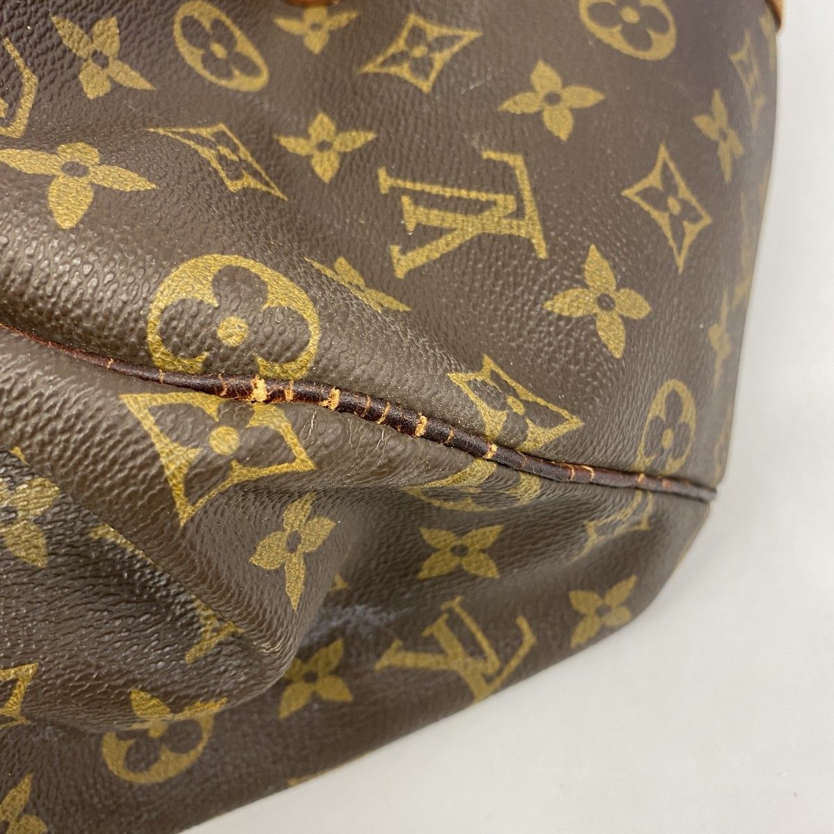 Louis Vuitton Boston Bag Monogram Keepall Bandouliere 55 Brown — view 8