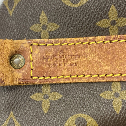 Louis Vuitton Boston Bag Monogram Keepall Bandouliere 55 Brown — view 5
