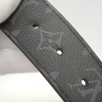 Louis Vuitton Belt Monogram Eclipse LV Initial 40 mm Reversible Black — view 3