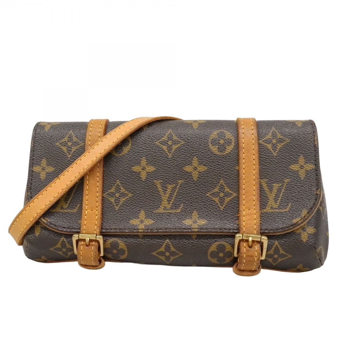 Louis Vuitton Waist Bag Monogram Pochette Marelle Brown