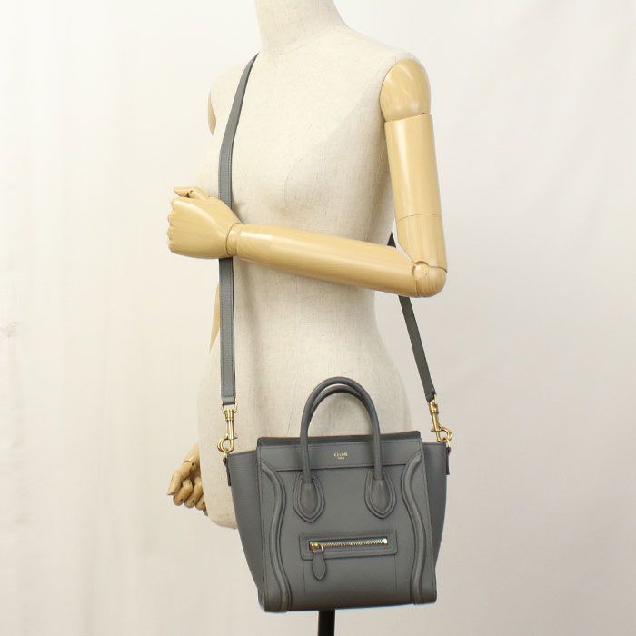 Celine Luggage Nano Tote Calfskin — view 9