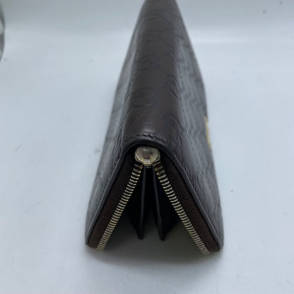 Gucci Wallet Marais the Round Brown Gold Plate — view 5