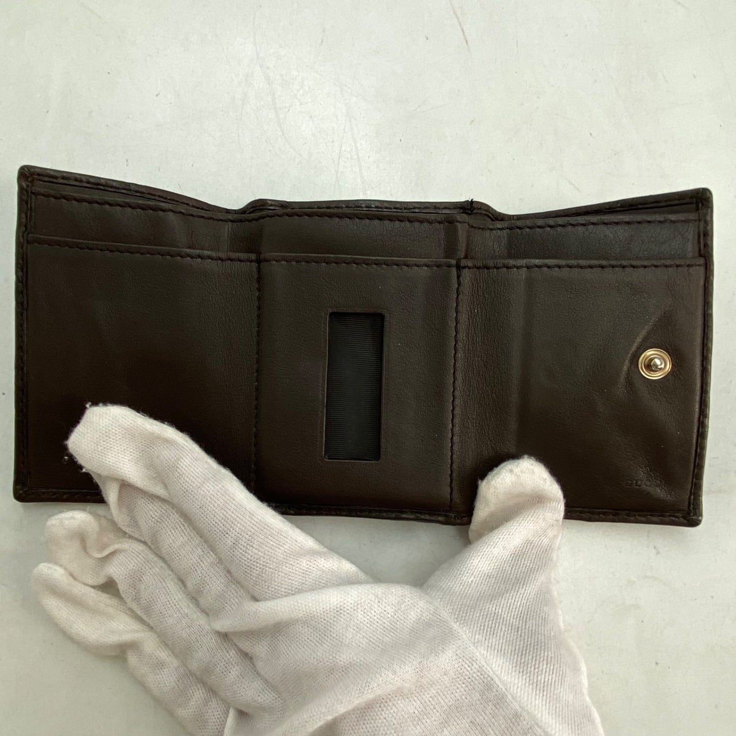 Gucci Trifold Wallet GG Marais the Hook Compact Card Billfold — view 4