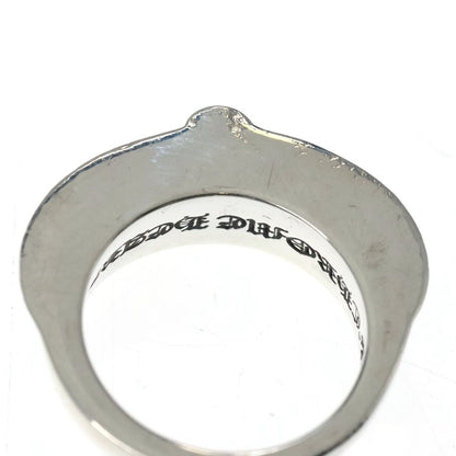 Chrome Hearts Half Classic Floral Cross Ring Silver — view 7