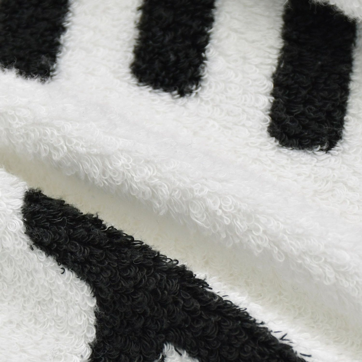 Chanel Logo Bathrobe Jacket Gown Black White — view 8
