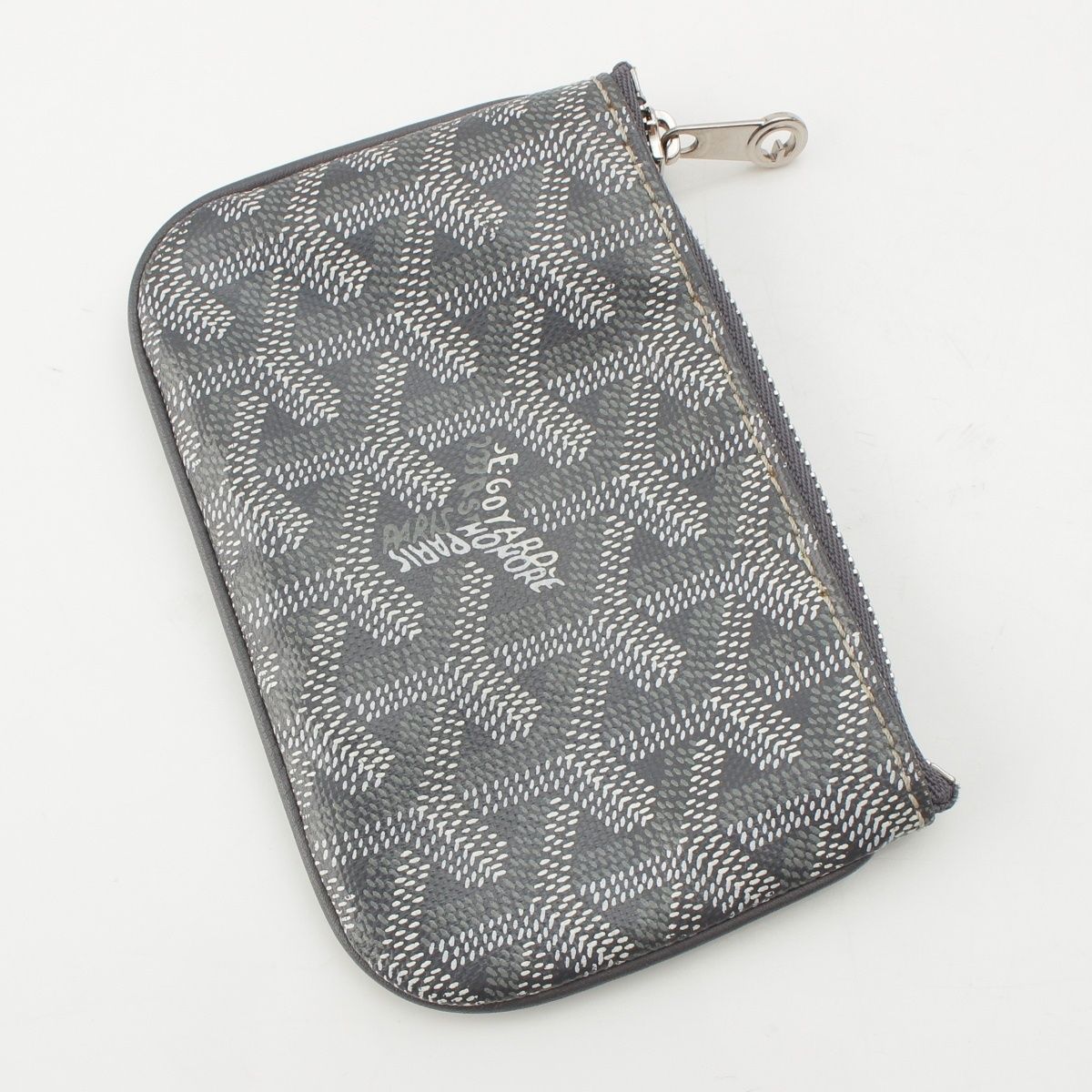 Goyard Senna Nano Key Chain Pouch Gray — view 3
