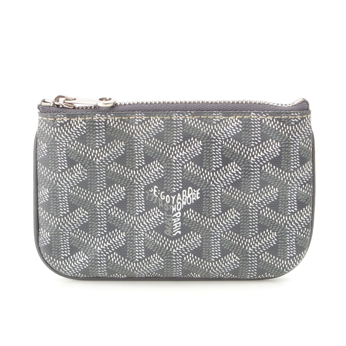 Goyard Senna Nano Key Chain Pouch Gray