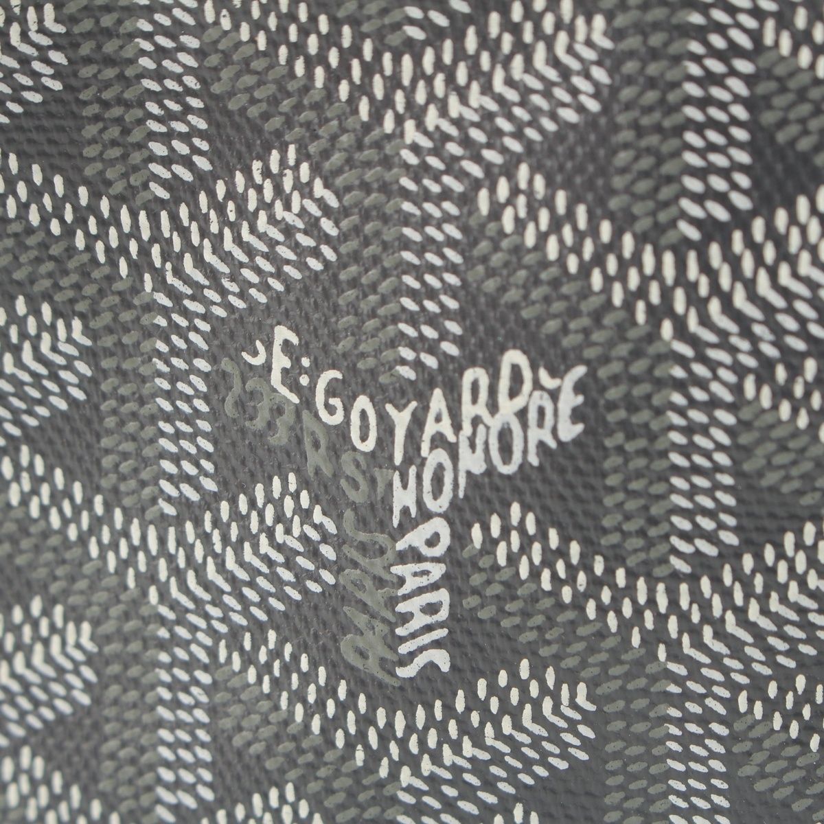 Goyard Senna Nano Key Chain Pouch Gray — view 4