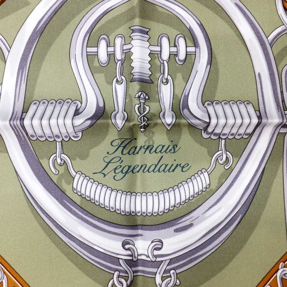 Hermes Heaven Carre 90 Harnais Legendaire Legendary Harness Multicolor Horse — view 8