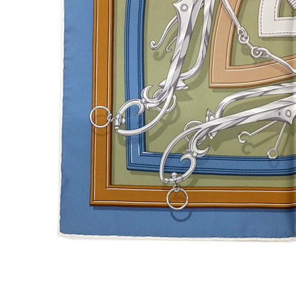 Hermes Heaven Carre 90 Harnais Legendaire Legendary Harness Multicolor Horse — view 5