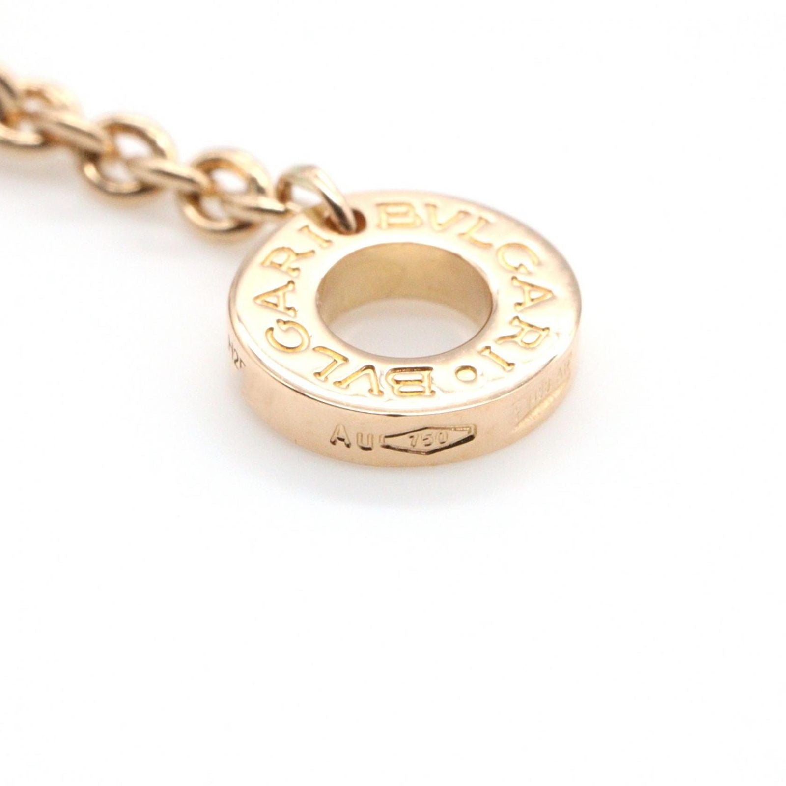 Bvlgari Necklace Diamond Onyx 41 43 cm 18k Pink Gold — view 4