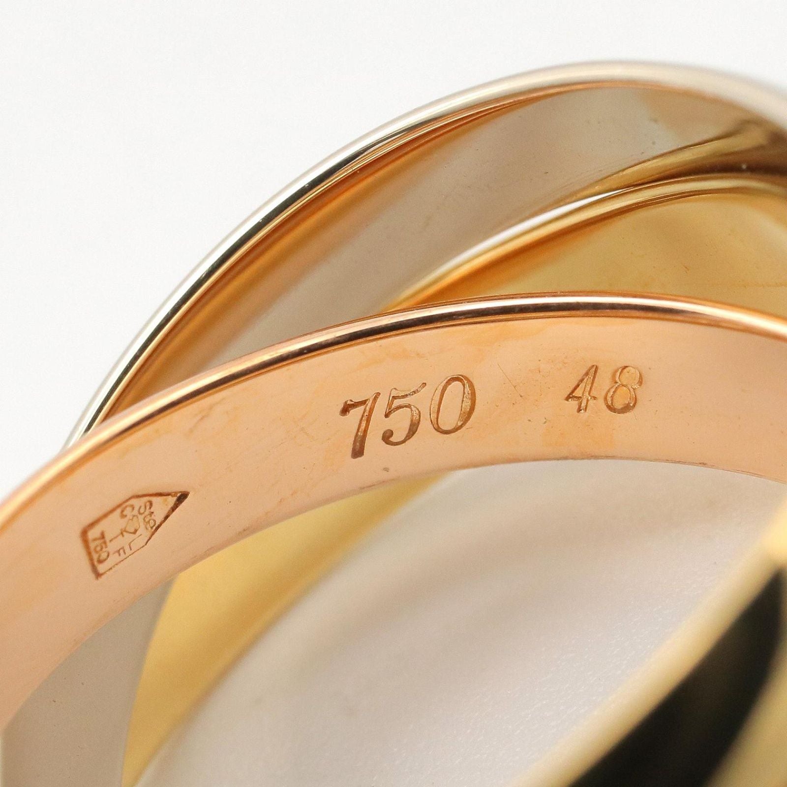 Cartier Ring Trinity 18k White Gold — view 3