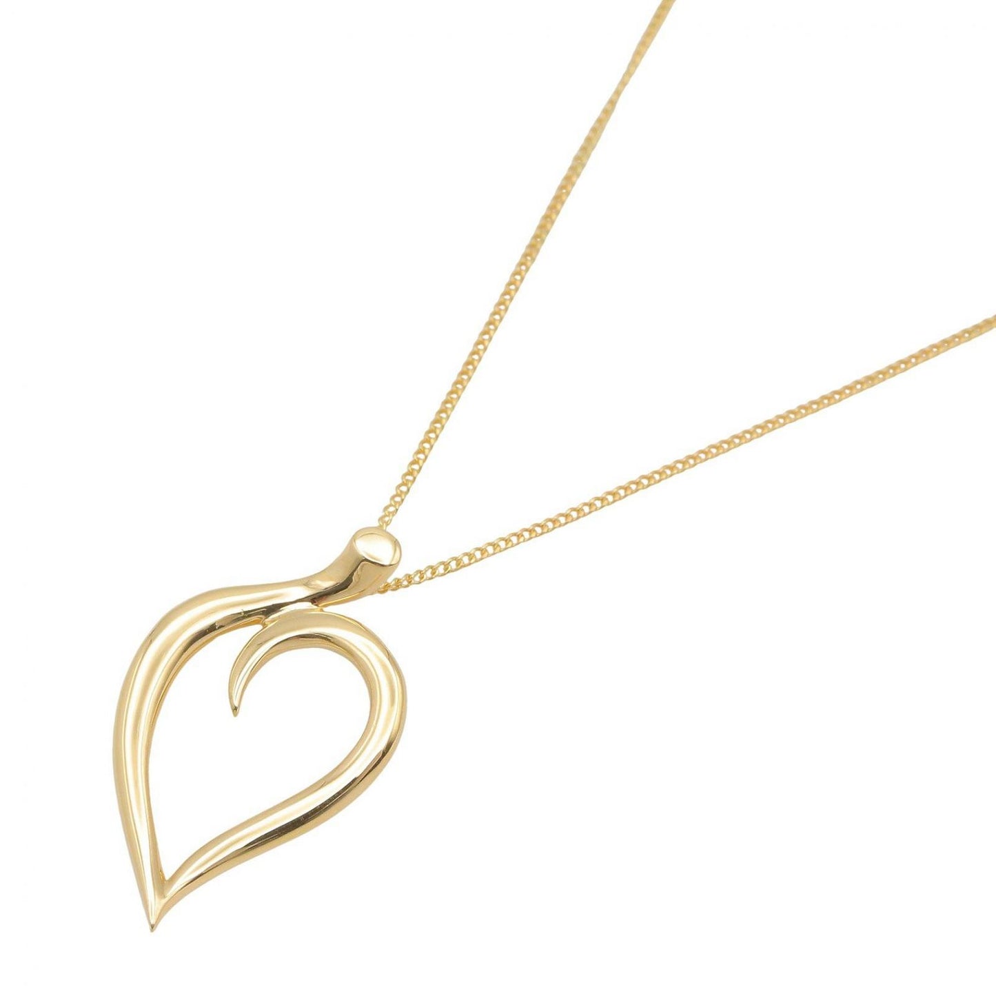 Tiffany & Co Necklace Leaf 46 cm 18k