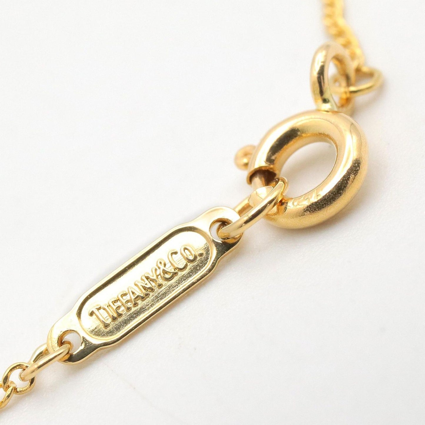 Tiffany & Co Necklace Leaf 46 cm 18k — view 4