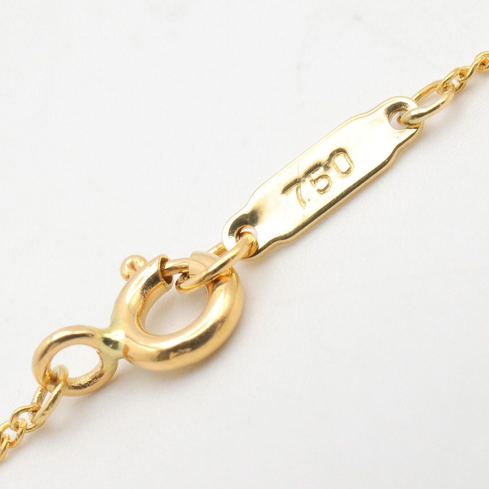 Tiffany & Co Necklace Leaf 46 cm 18k — view 5