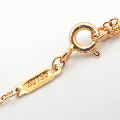 Tiffany & Co Necklace T Smile Small 40.5 45.5 cm 18k Pink Gold — view 4