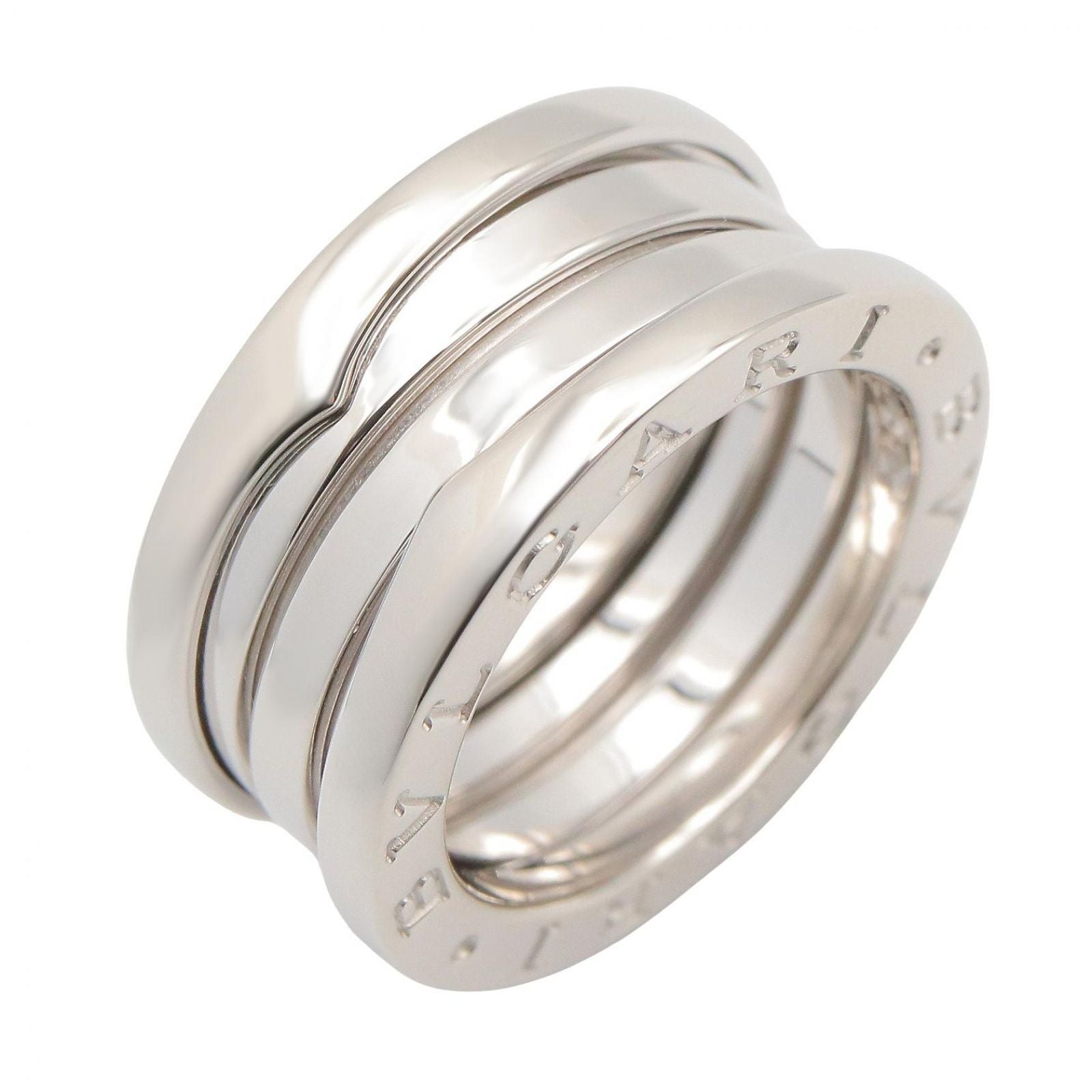 Bvlgari Ring Band 18k White Gold
