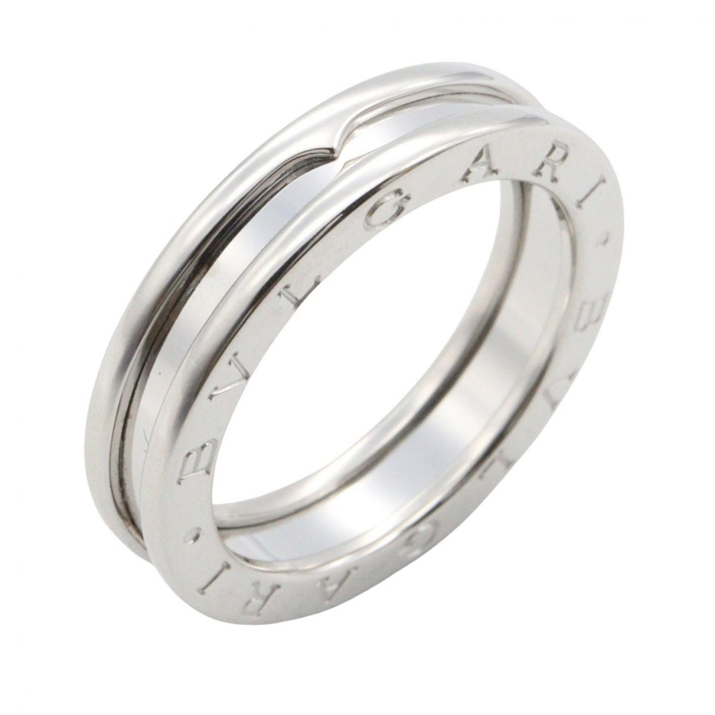 Bvlgari Ring B-zero One Band 18k White Gold