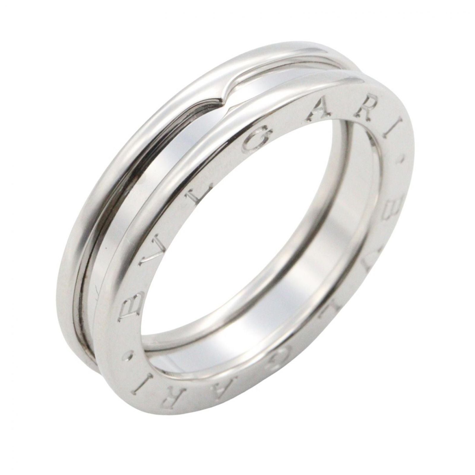 Bvlgari Ring B-zero One Band 18k White Gold