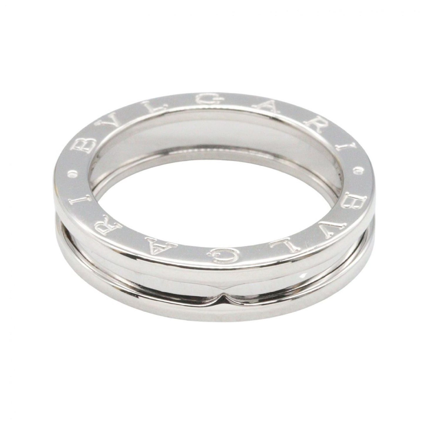 Bvlgari Ring B-zero One Band 18k White Gold — view 2
