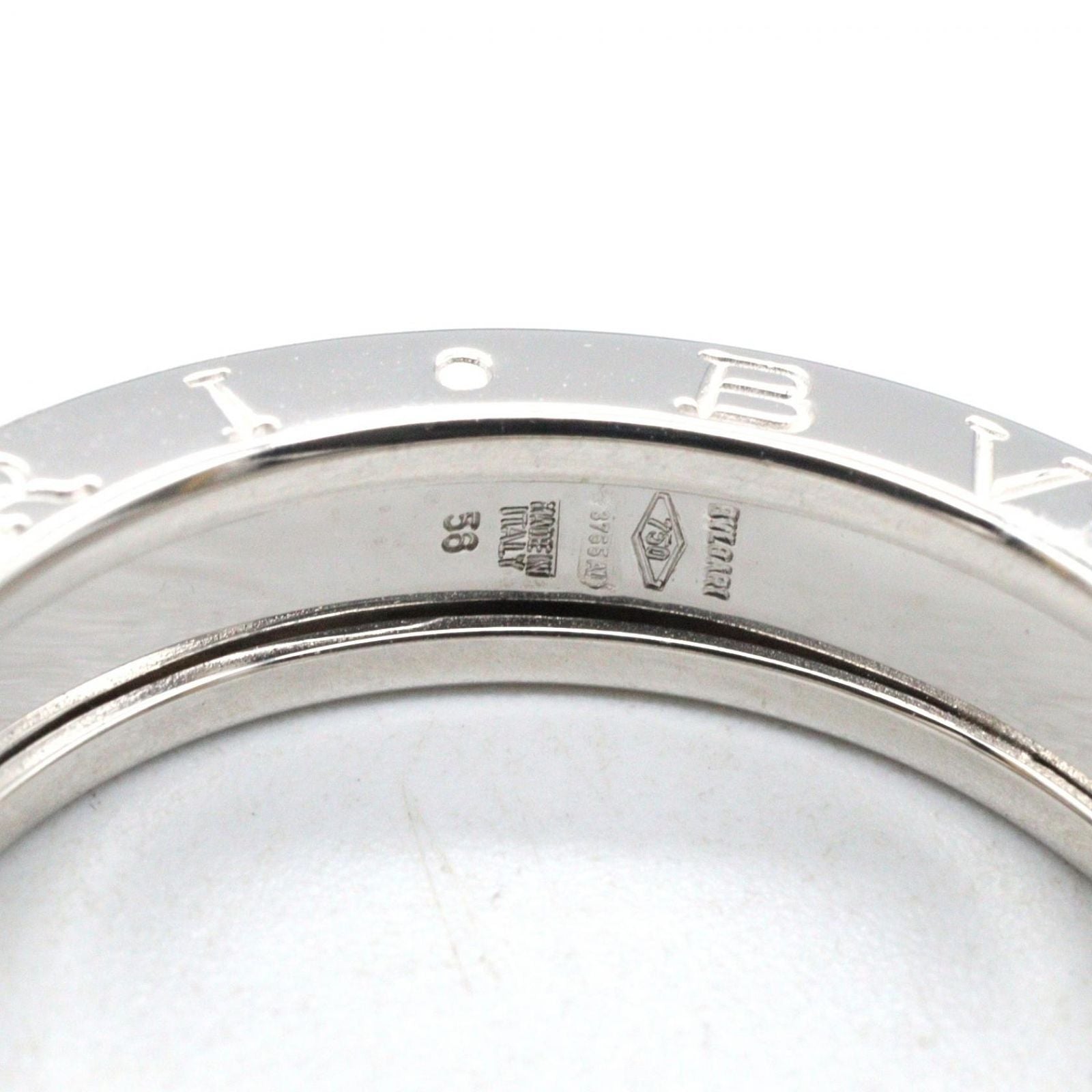 Bvlgari Ring B-zero One Band 18k White Gold — view 3