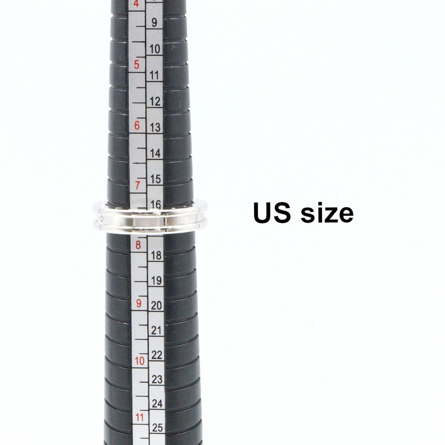 Bvlgari Ring B-zero One Band 18k White Gold — view 5
