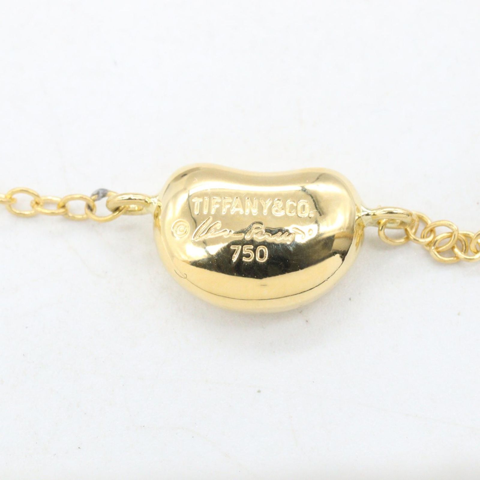 Tiffany & Co Necklace Bean 5 Motifs 40.5 cm 18k — view 4