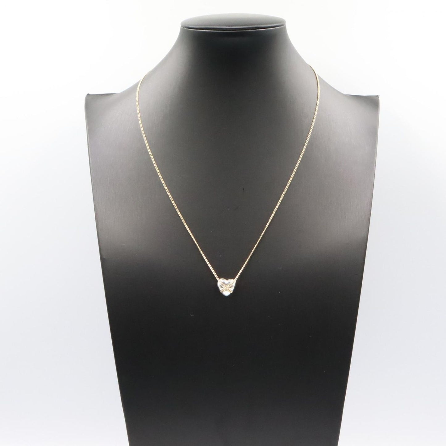 Tiffany & Co Necklace Cross Heart 48 cm 925 Sterling Silver — view 5