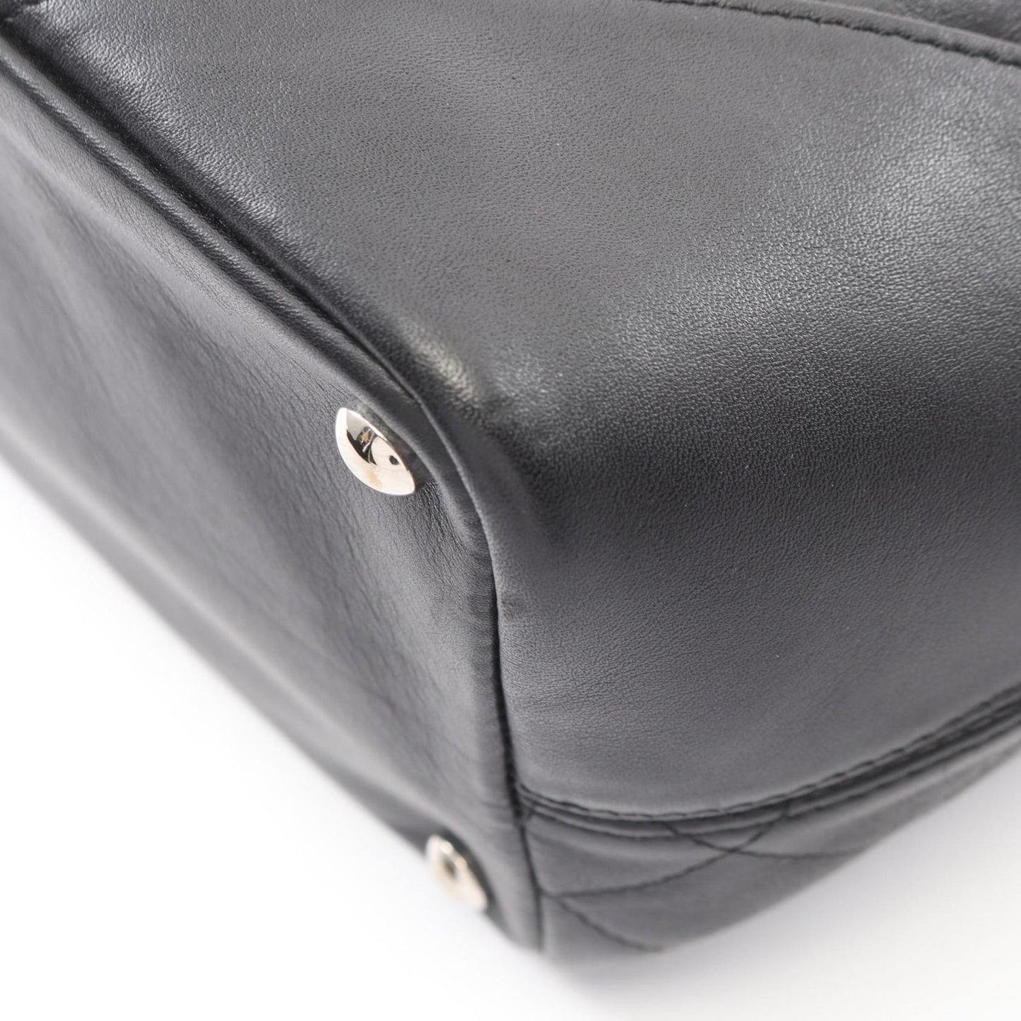 Chanel Tote Cambon Line Black Leather — view 7
