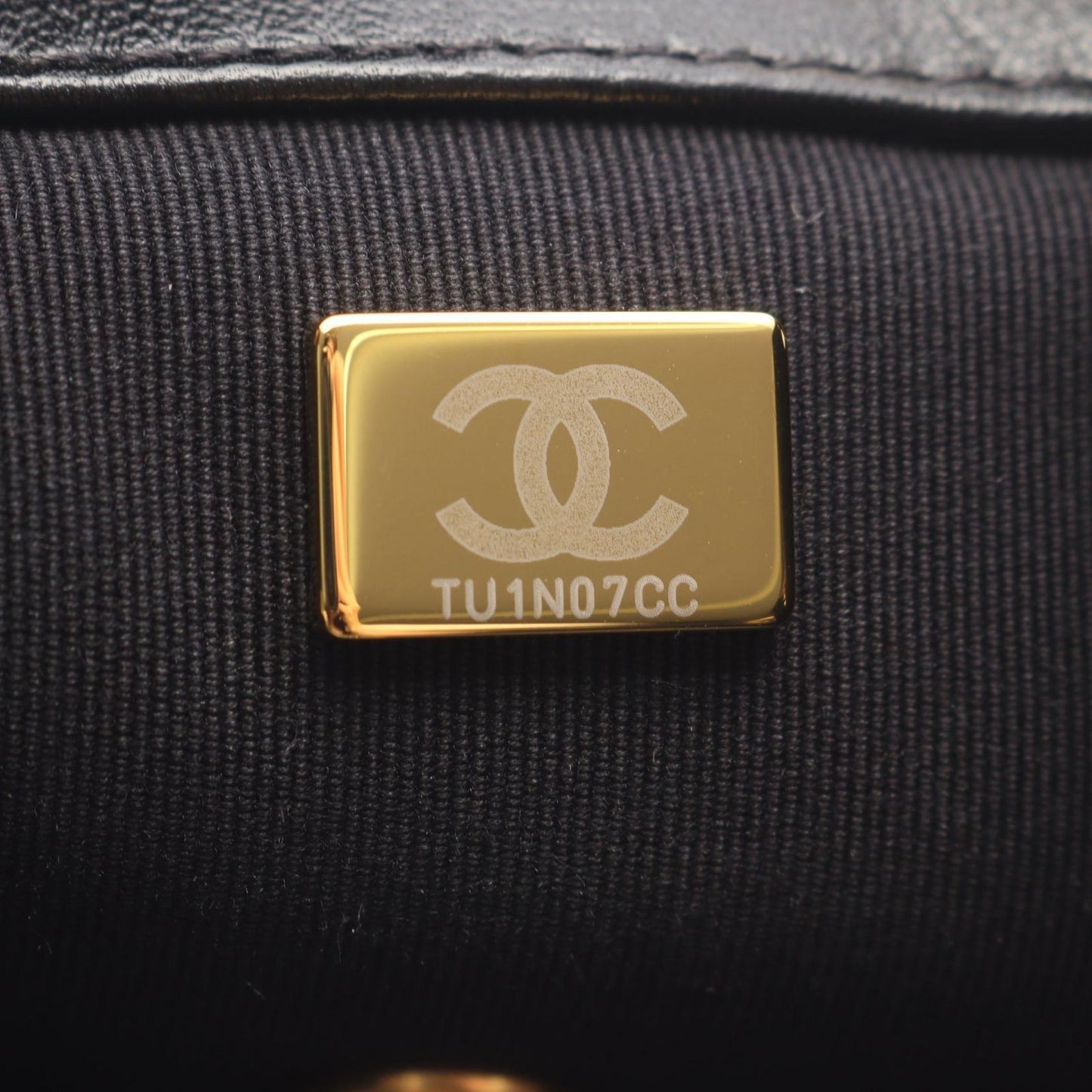 Chanel Backpack 19 Black Lambskin Quilted Small — view 5