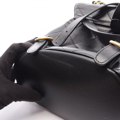 Chanel Backpack 19 Black Lambskin Quilted Small — view 8