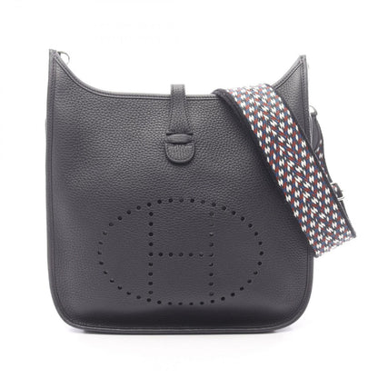 Hermes Shoulder Bag Evelyne 3 Trois PM Blue Nuit Leather
