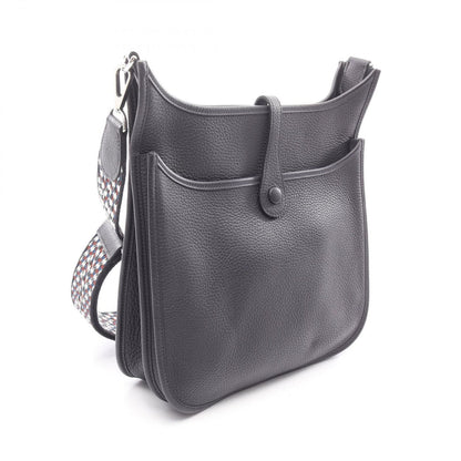 Hermes Shoulder Bag Evelyne 3 Trois PM Blue Nuit Leather — view 2