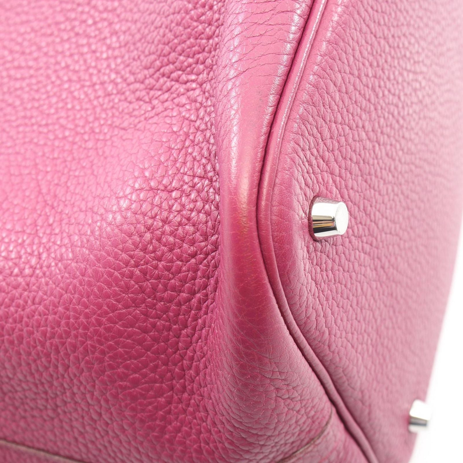 Hermes Handbag Picotin Lock MM Tosca Leather — view 7