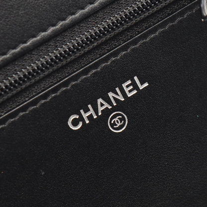 Chanel Shoulder Bag Gabriel de Black Leather Chain Wallet — view 4