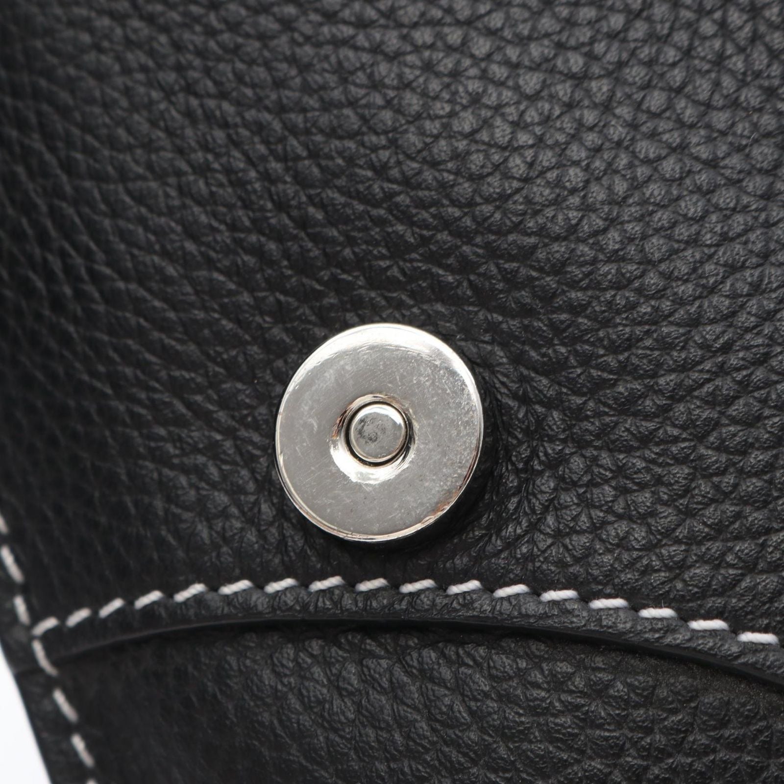 Dior Shoulder Bag Saddle Black Leather — view 7